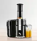 Соковижималка SilverCrest SFE 450 C3 Black (450 Вт, 30 хвилин роботи, великий завантажувальний отвір), фото 5