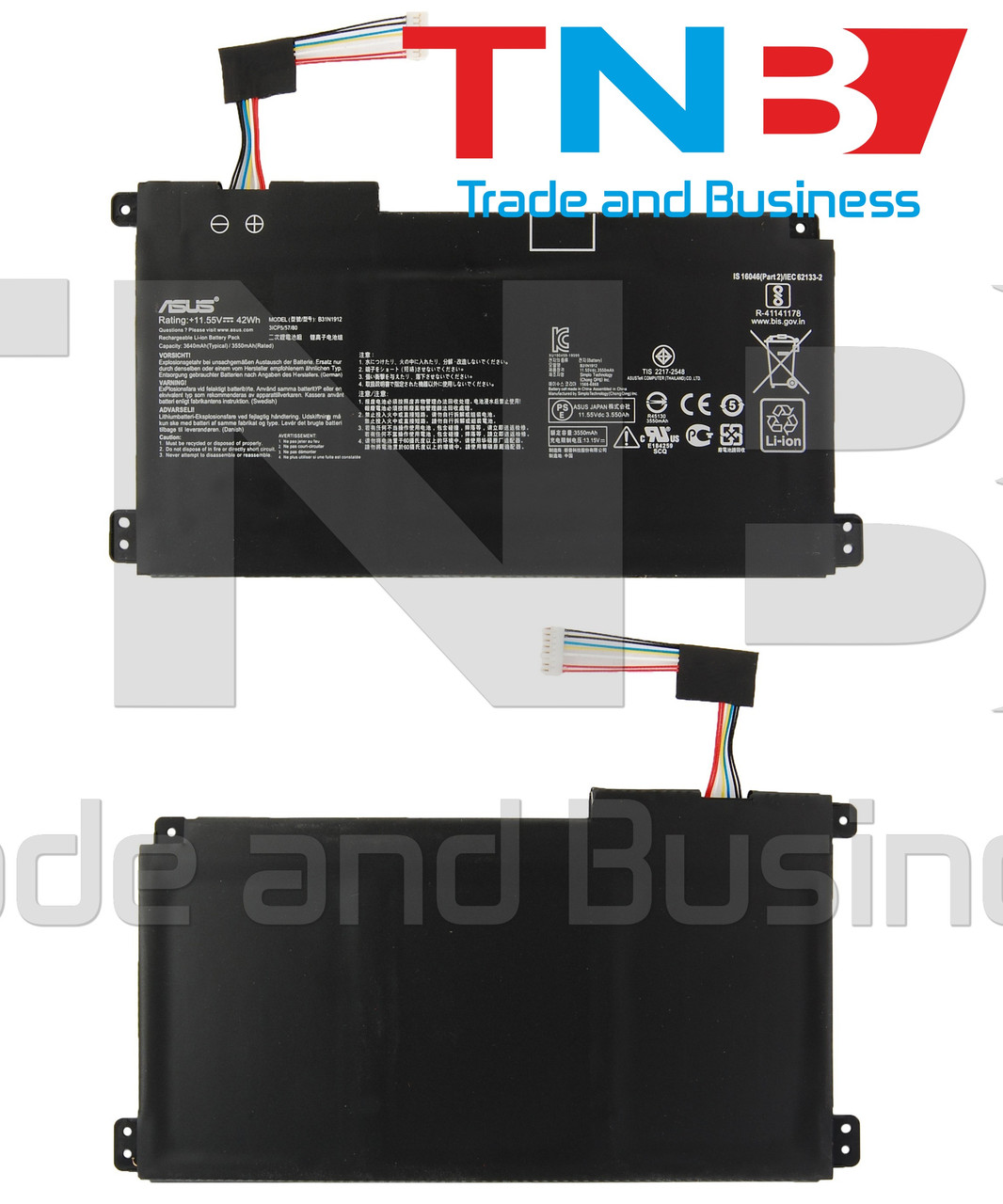 Батарея ASUS L410MA L410MA-BV037TS L410MA-BV053TS L410MA-BV058TS 11.55V 3550mAh ОРИГІНАЛ