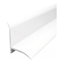 Плінтус для ванної білий 33х25х1800 мм