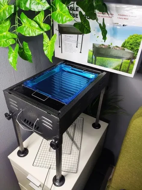 Портативний мангал гриль-барбекю Relax HZA-11 2025, фото 1