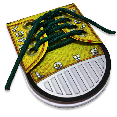 Блокнот-кеді ShoesNotes, 50 аркушів, 105*145 мм «Love»