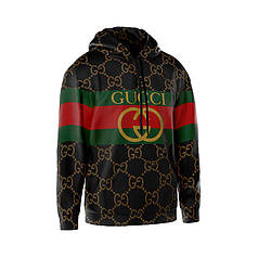Худі чоловіче з принтом «Гуччі. Модна класика. Gucci. Fashion Classic»