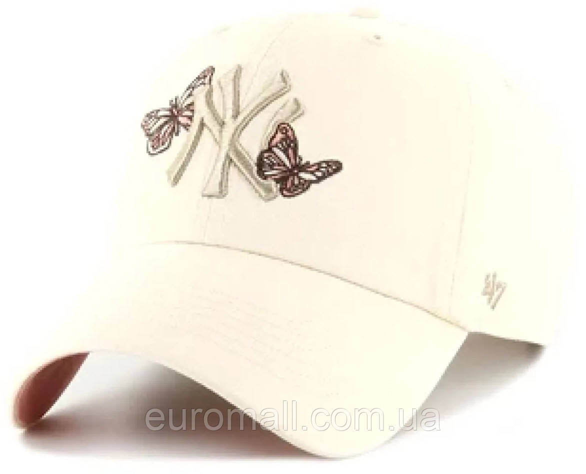 Кепка 47 Brand NEW YORK YANKEES ICON ALT бежевий Унісекс One Size, фото 1