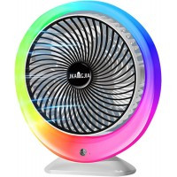 Вентилятор Mini fan VU-04/JKJ-103 LED RGB. TYPE-C акумулятором