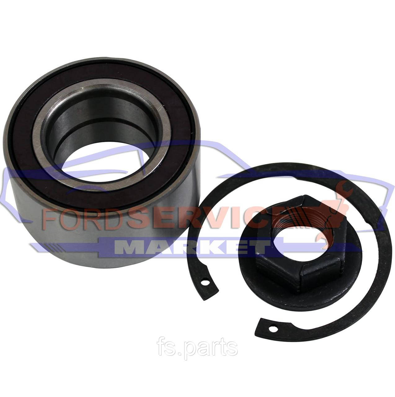 Підшипник маточини передньої (+ ABS) Ford Fiesta 02-18, Fusion 02-12, Focus 98-04, фото 1