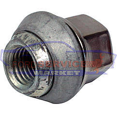 Гайка колісна М12х1.5x19 оригінал Ford, конусна, з ковпачком