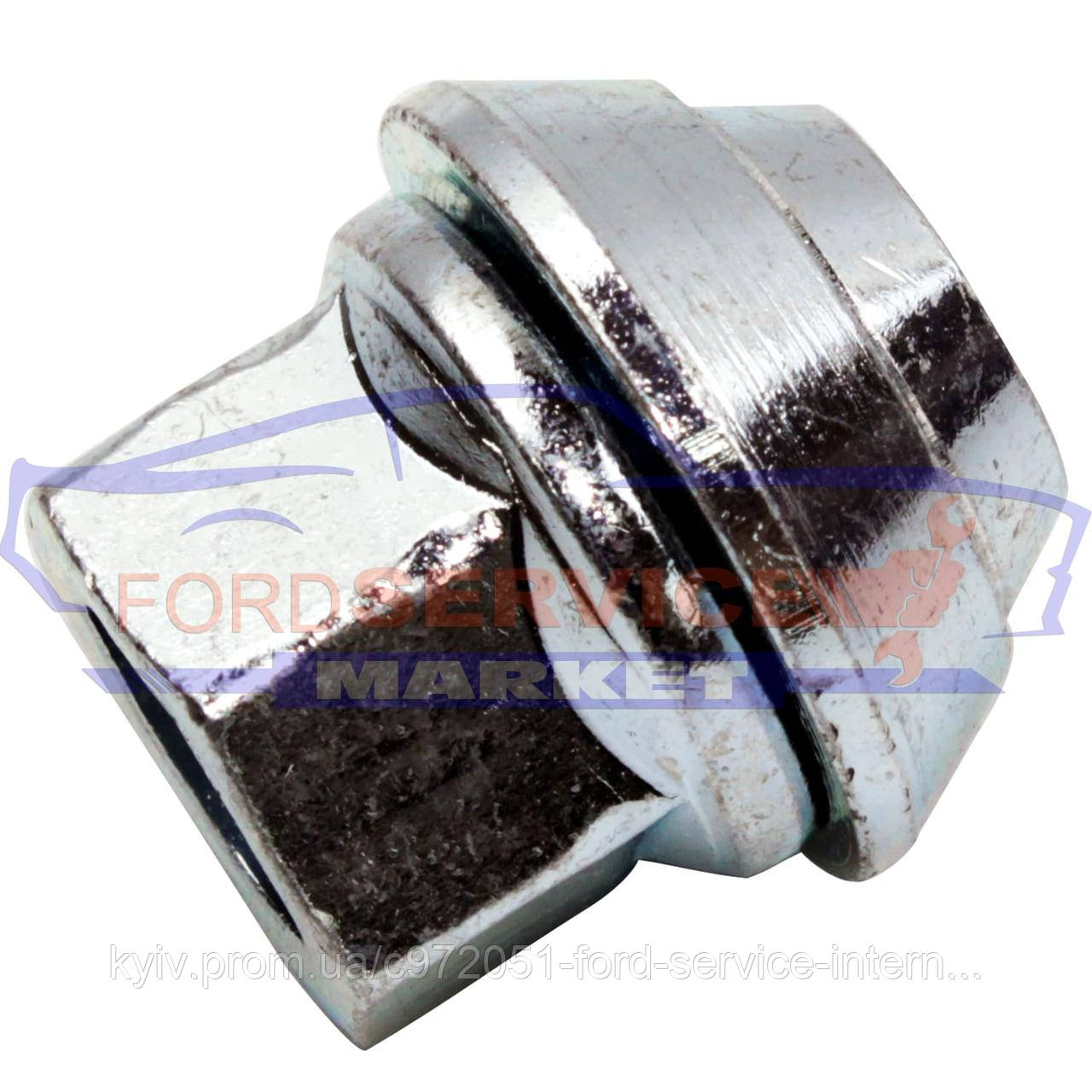 Гайка колісна М12х1.5x19, конусна шайба, відкритого типу, фото 1