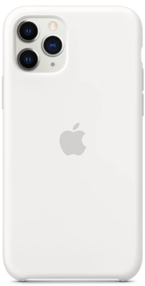 Чохол для iPhone 11 Pro — Силіконовий із мікрофіброю, White (9)