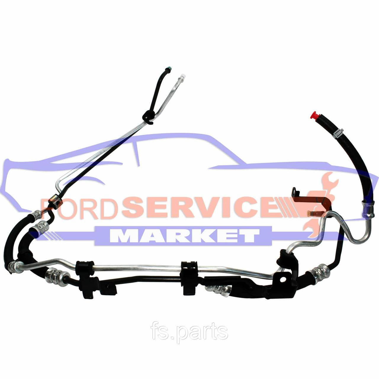 Трубки гідропідсилювача керма оригінал Ford Focus 04-11, C-Max 03-10 для 1.4-1.6 Duratec, фото 1