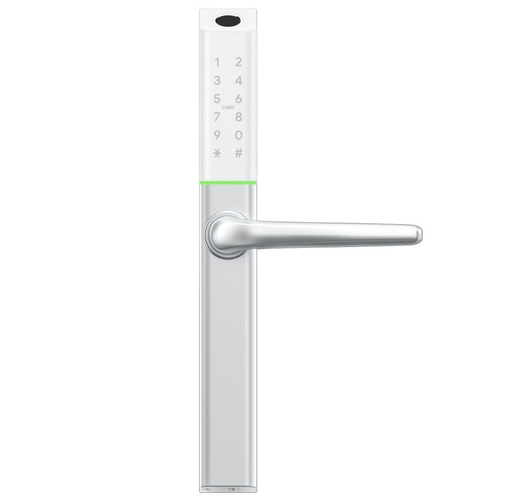Розумний дверний біометричний замок SEVEN LOCK SL-7763BF white