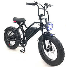Електровелосипед Fate bike Tesla Задній привід New 2025 (48V 1000W 24Ah), фото 3