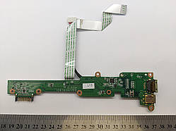 Плата Acer Aspire V5-551G, Плата LAN, Підключення батареї. Роз'єм живлення. DA0ZRPPC6D1