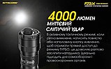 Ручний ліхтар Nitecore P20iX Cree XP-L2 V6 4000 лм 1х21700 USB (7 режимів), фото 7