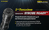 Ручний ліхтар Nitecore P20iX Cree XP-L2 V6 4000 лм 1х21700 USB (7 режимів), фото 10