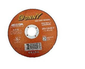 Диск отрезной по металлу 180x1 6x22 2мм DONNY KOSA
