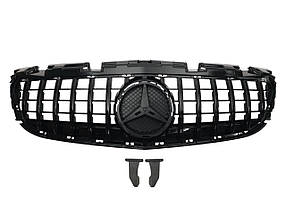 Решітка радіатора ( GT Full Black ) на мерседес SLC-клас R172 2016-2020 року