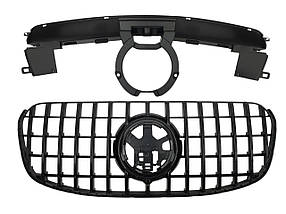 Решітка радіатора ( GT Full Black ) на мерседес GLS-клас X167 2023-2025 року