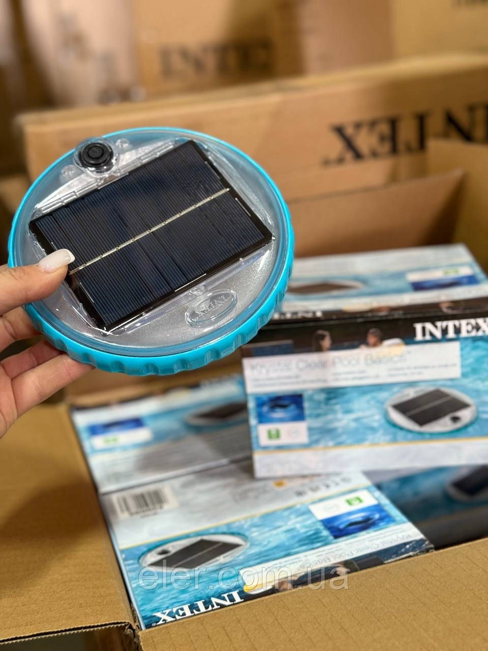 Підсвітка в басейн на сонячній батареї intex 28695