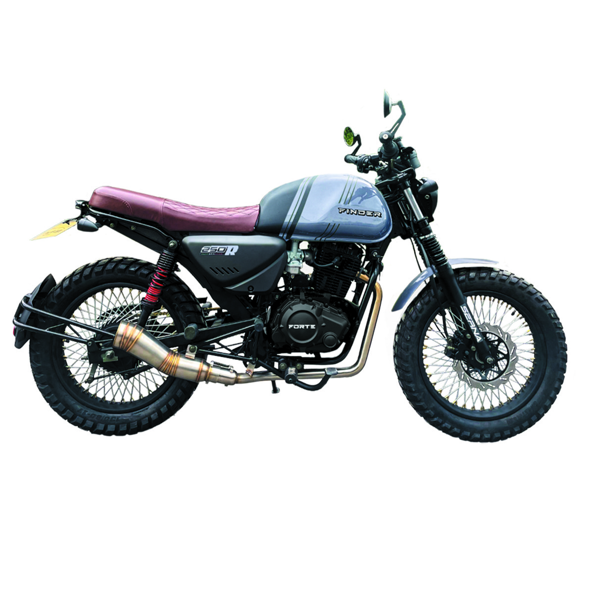 МОТОЦИКЛ Forte FINDER 250 Об'єм 197 см3 шини 17''/17'' 17 к.с. купити в інтернет-магазині дешево