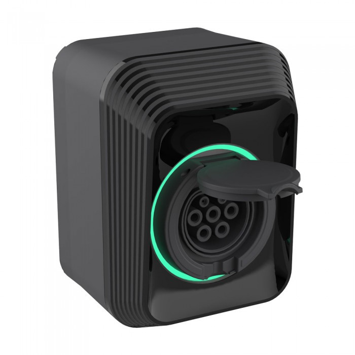 Зарядна станція iHunt EV Easy Charge 7.4 кВт, сумісна з усіма електромобілями, Wi-Fi, Type 2