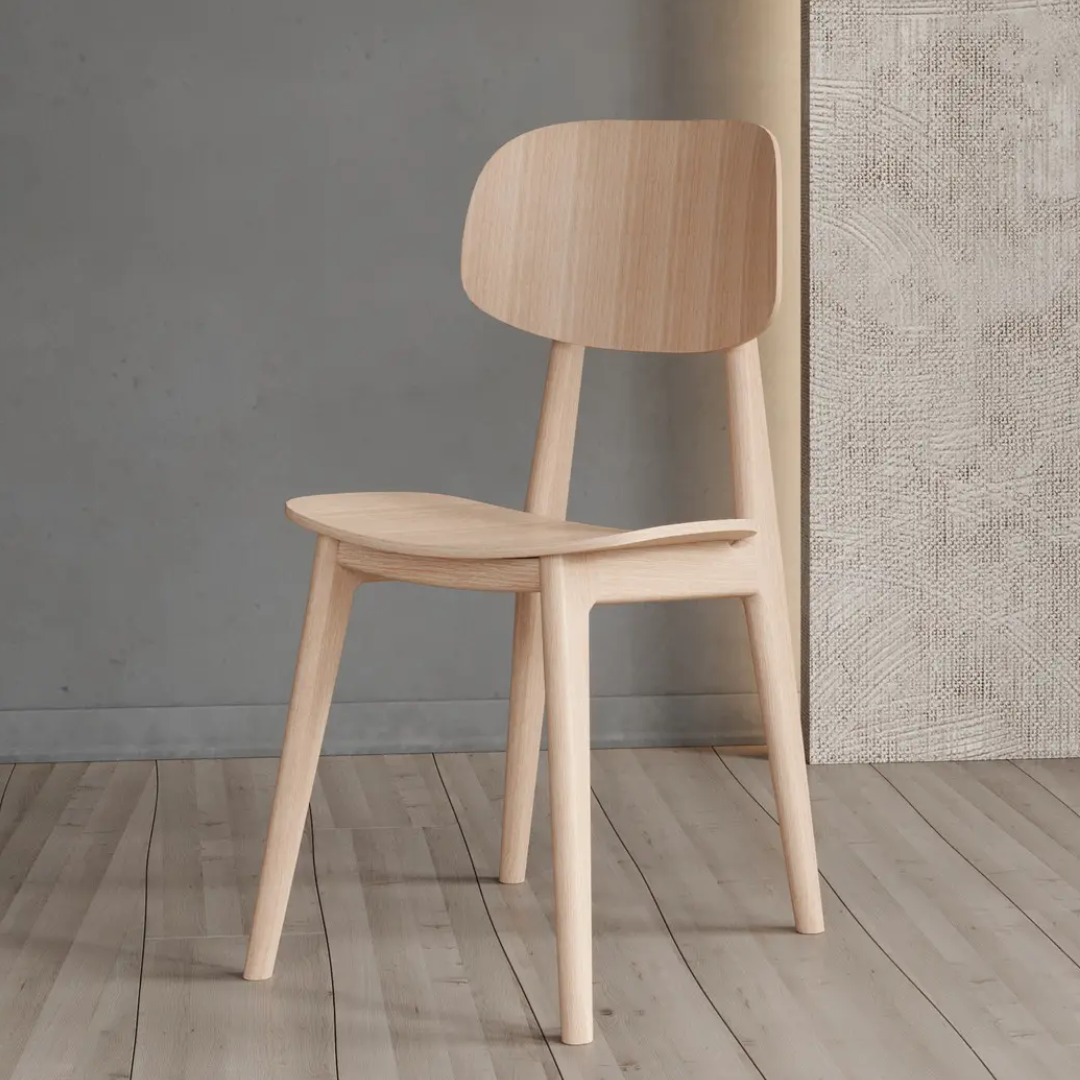 Дерев’яний стілець "Lula" з натурального дерева для кафе, бару, ресторану та готелю, фото 1