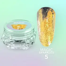 Сухі блискітки для нігтів YouAreCute Magic Sparkles №5, 0,2 грама