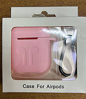 Чохол Soft для Airpods Case- №5 світло рожевий