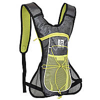 Спортивний рюкзак для бігу Semi Line 7 Grey / Yellow, велосипедний туристичний міцний рюкзак