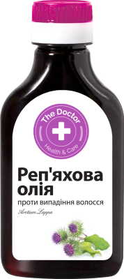Реп'яхова олію для волосся The Doctor Health&Care проти випадіння 100 мл, фото 1