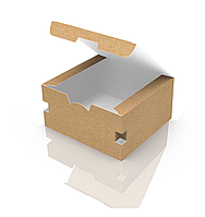 Упаковка снек бокс, фудбокс, чікенбокс 130×60×120 мм Максі Крафт, 50 шт