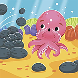 Книга Матусина бібліотечка. Як восьминіжка Чакі злився, фото 6