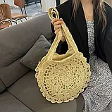 Жіноча літня сумка, розмір 41/41 см, фото 3