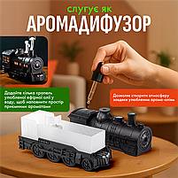 Зволожувач повітря аромадифузор нічник Потяг 300 мл з LED-підсвіткою пультом ДК і таймером (TW-300), фото 4