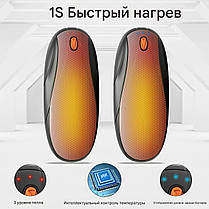 Yuegit Грілки для рук, перезаряджувані, 2 шт., 14000 мА·год, фото 5