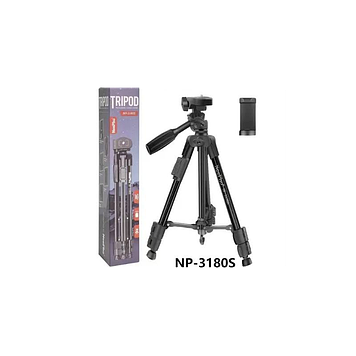 Штатив NeePho NP-3180S для зйомки 50-136см з тримачем для телефону+пульт