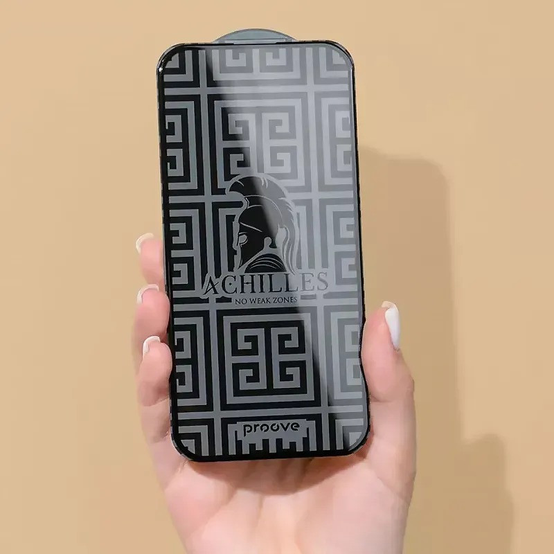 Міцне захисне скло на всю поверхню екрану для iPhone 12 Pro Max PROOVE Achilles, фото 1