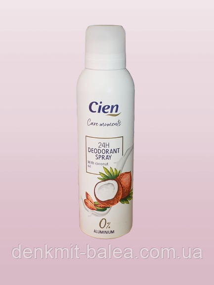 Деоспресів для тіла Кокос Cien Deospray Cocos oil 200 мл
