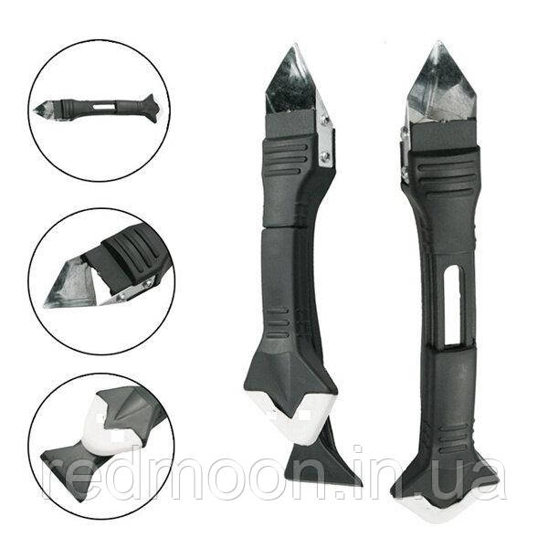Силіконовий шпатель і скребок SILICON TOWEL SCRAPPER / Будівельний скребок для обробки швів