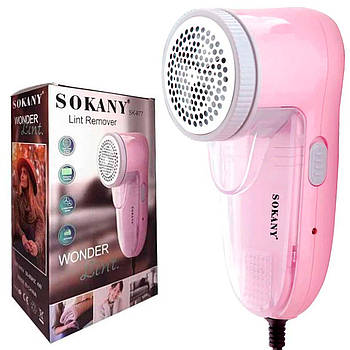 Машинка для стрижки катишків 4Вт, від мережі, SK-877 / Машинка для видалення ковтунців