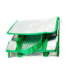 Термосумка з ручками 26л, 36x33x22см, GP 4440, Зелений / Сумка холодильник / Сумка термос / Термосумка для їжі, фото 10