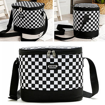 Термосумка для гарячих та холодних продуктів 9л (26х18х20см), GP 4336 / Водонепроникна сумка холодильник