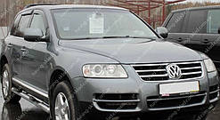 Вітровики вікон Фольксваген Туарег 1 (дефлектори бічних вікон Volkswagen Touareg 1)