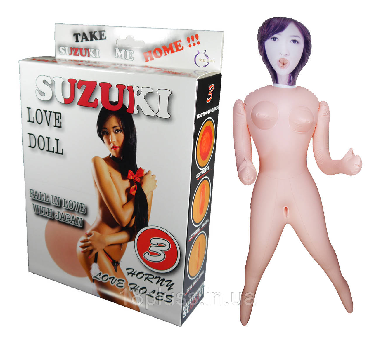 Надувна секс лялька з чарівним поглядом Suzuki, фото 1