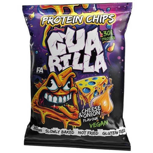 Протеїнові чипси Fitness Authority Guerrilla Protein Chips (60 грам.), фото 1