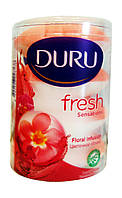 Туалетное мыло Duru Fresh Sensations Цветочное Облако (стакан 4 х 115 г) - 460 г.