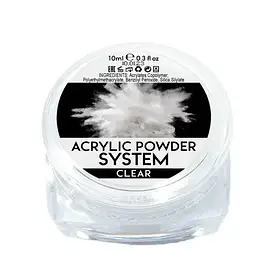 Акрилова пудра Roks Acrylic Powder Clear, 10 грам