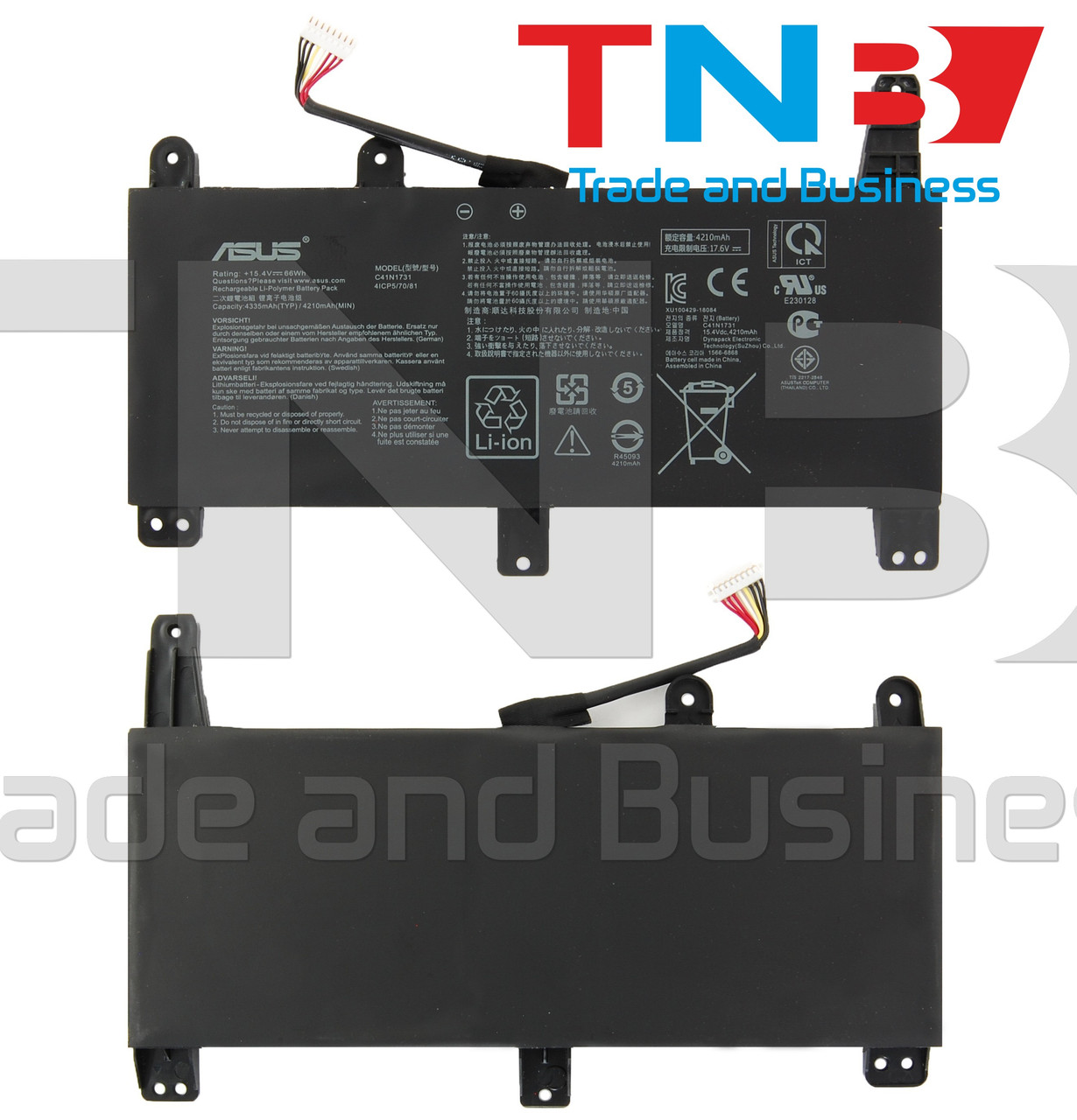 Батарея ASUS ROG Strix G15 G512LU G512LV G512LW G512LWS 15.4V 4335mAh ОРИГІНАЛ Тип3
