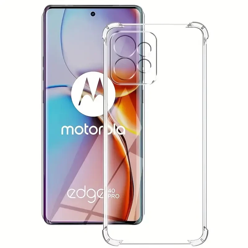 Протиударний прозорий чохол для Motorola Moto Edge 40 Pro