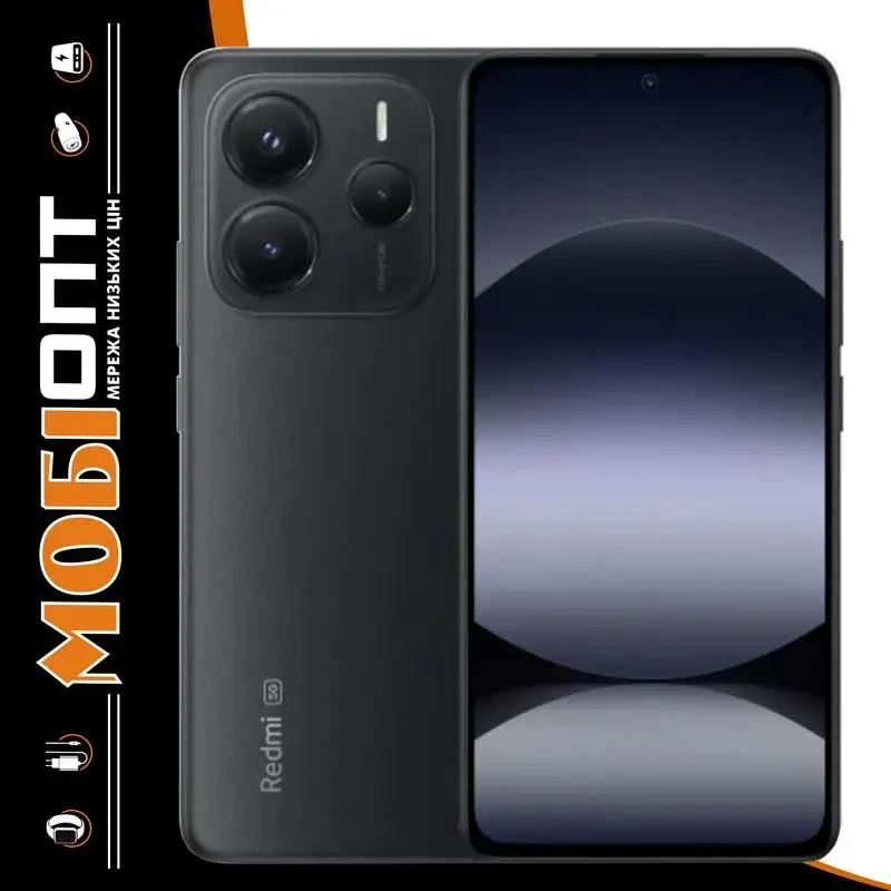 Смартфон Xiaomi Redmi Note 14 5G 8/256Gb Midnight Black Global version