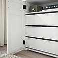 GREÅKER Шафа з ящиками, біла, 84х101 см IKEA 505.010.71, фото 6